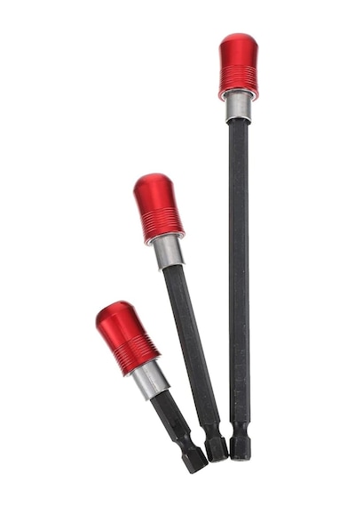 Hızlı Vidalama Adaptörü Altıgen 1/4 Hex Bits Aparatı Şaftlı Manyetik Tornavida Ucu Matkap Bit T