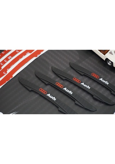 Audi Logo Kapı Kenarı Koruma Kauçuk 3M Band