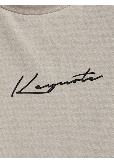 Altamira Erkek Bej Keymate Brooklyn Bisiklet Yaka Sweatshirt 001