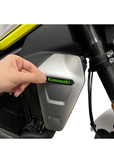 Kawasaki 3D Arma Sticker Yapıştırma 2 Adet