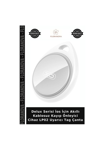 Delux Serisi İos İçin Akıllı Kablosuz Kayıp Önleyici Cihaz Lp02 Uyarıcı Tag Çanta