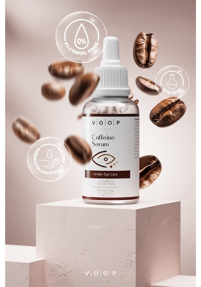 Voop Kafein İçerikli Göz Altı Morlukları Karşıtı Vitamin C 30 ML
