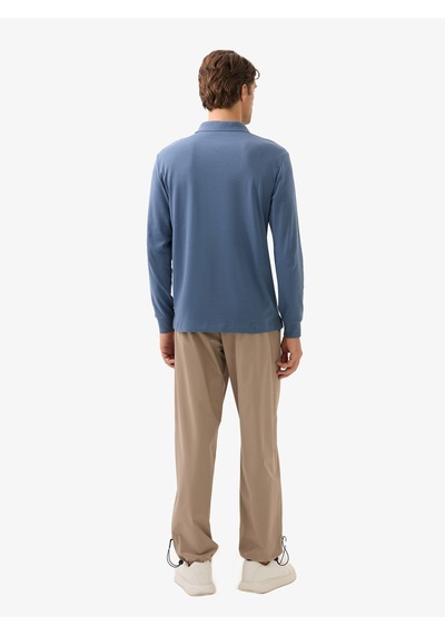 Erkek Polo Yaka T-shirt 40819 - Mavi Mavi