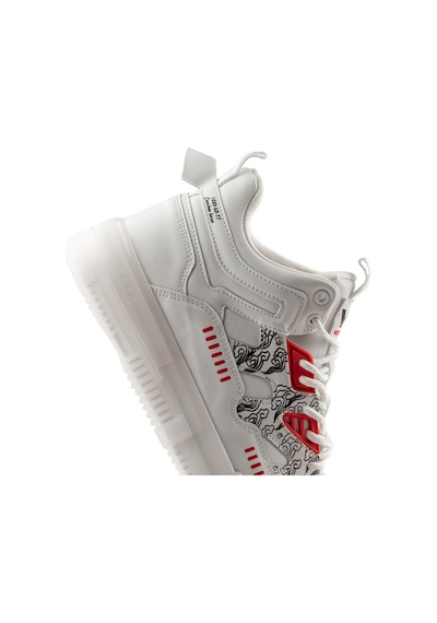 Almost Unisex Sneakers - Beyaz Kırmızı 001
