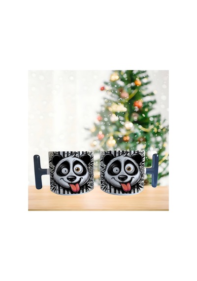 Panda Kupa Bardak Tek Adet 0355 Çok Renkli