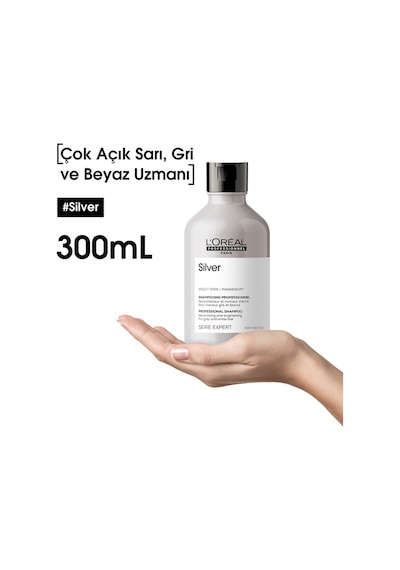 L'Oréal Professionnel Serie Expert Silver Renk Dengeleyici Mavi Şampuan 300 ML