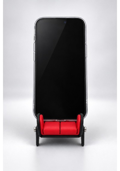 Kazanova Design Yarış Koltuğu Tasarımlı Telefon Ve Tablet Standı Masaüstü Tutucu Kırmızı Diğer