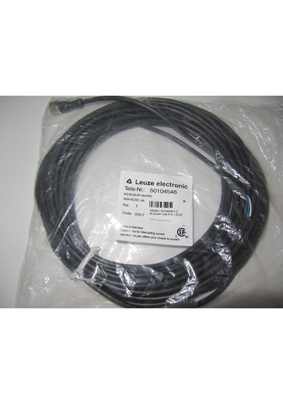 Leuze 50104546 K-d M12a-4p-10m-pvc Connection Cable