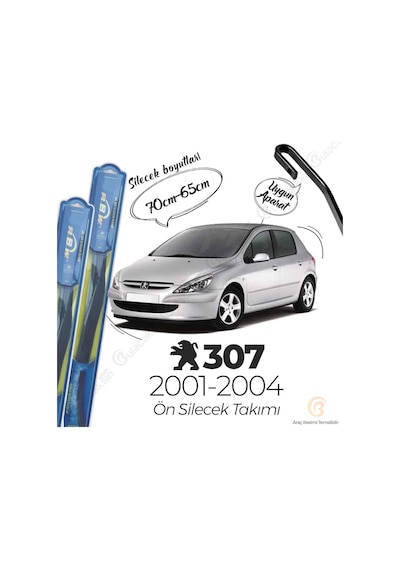 Peugeot 307 Ön Silecek Takımı (2001-2004) RBW Hibrit