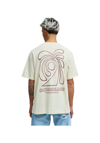 Quıksılver Quiksilver Curve Palm Erkek Beyaz Tişört 6481