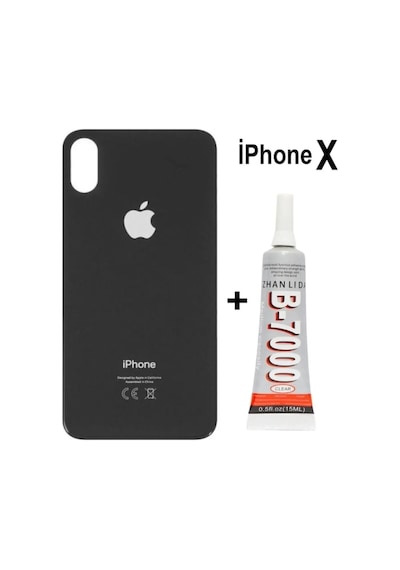 İphone X Arka Pil Kapağı Ve Yapıştırıcı Hediye Si Diğer