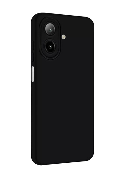 Mey İthalat Samsung Uyumlu Galaxy A07 4g Nano İçi Kadife Silikon - Siyah