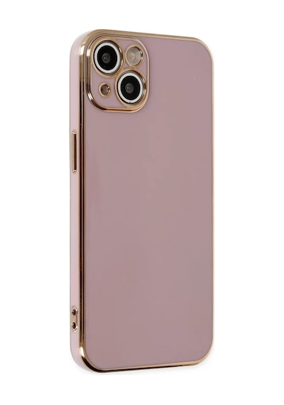 Newface Apple İphone 14 Kılıf Volet Silikon - Mor