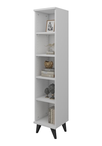 Simple Kitaplık 4 Raflı 30x30x144 Beyaz Beyaz Simple Kitaplık 4 Raflı 30x30x144 Beyaz Beyaz