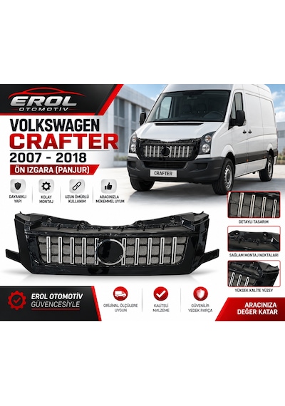 M.k.m. Volkswagen Crafter 2007-2018 Panjur Siyah