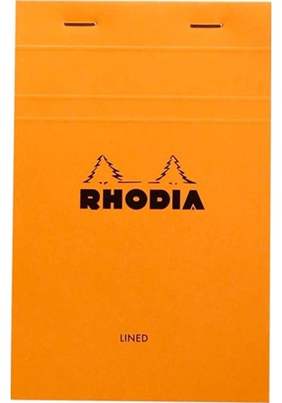 Rhodia Bsc 11 17Cm Çizgili Bloknot Turuncu Kpk 80Gr