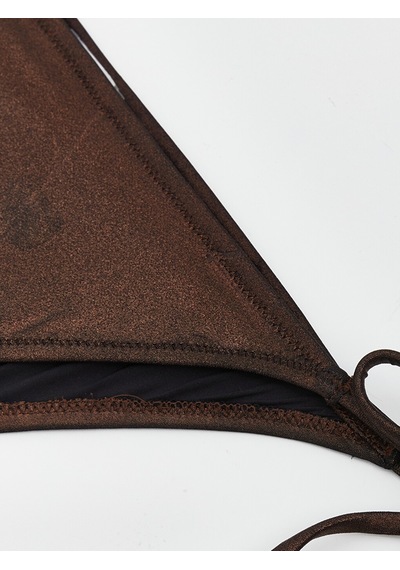 Lcw Dream Gri Brazilian Parlak Görünümlü Kadın Bikini Alt