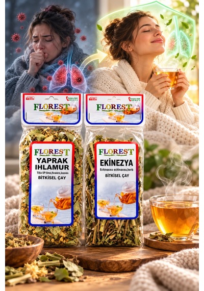 Yaprak Ihlamur 25 G + Ekinezya 40 G İkili Bitki Çayı Seti - 943208960
