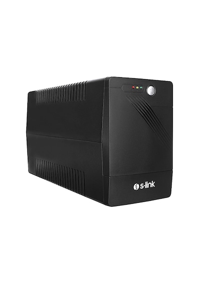 S-Link Might U150 1500VA 12V 9AH x2 900 W Line-Interactive Kesintisiz Ups Güç Kaynağı Siyah
