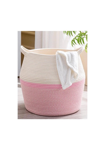Hasır, Jüt Sepet, Banyo Sepeti, Havlu Sepeti, Kirli Sepeti, Oyuncak Sepeti, Düzenleyici, 40x35 Krem Pembe Krem Pembe Hasır, Jüt Sepet, Banyo Sepeti, Havlu Sepeti, Kirli Sepeti, Oyuncak Sepeti, Düzenleyici, 40x35 Krem Pembe Krem Pembe