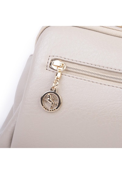 Nas Bag Burslu Klipsli Vintage Omuz Ve Çapraz Çanta 23x20 Cm Ebatlarındadır Kum Victoria Kum