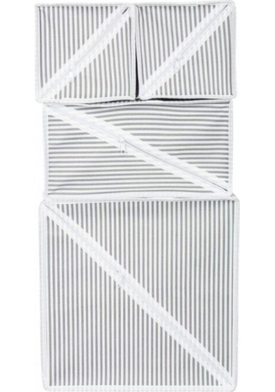 Çekmece Düzenleme Kutu Seti Organizer 4lü Set - Elm-01-768388 Renkli