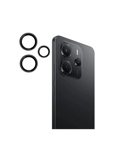 Joko Xiaomi Redmi Note 14 4g Pvd Metal Kamera Lens - Siyah -