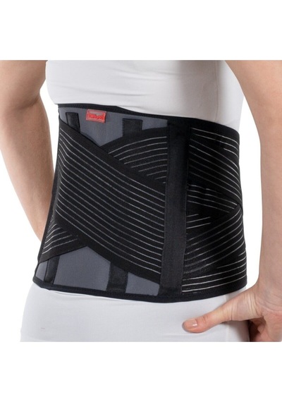 Wıngmed Lumbosakral Korse 26cm Siyah Kumaş - Beden: Xl W 432-xl