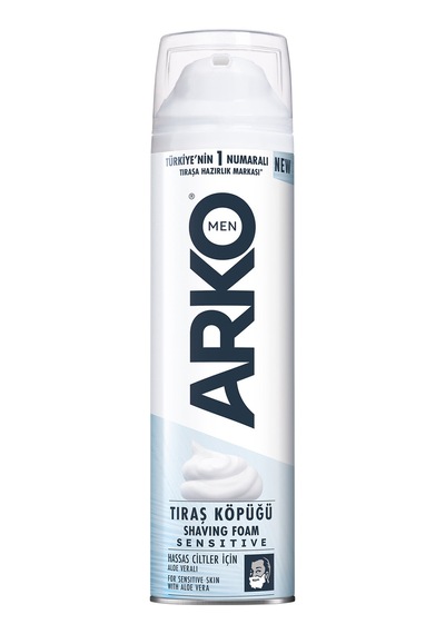Arko 200 Ml Tıraş Köpüğü Extra Sensitive