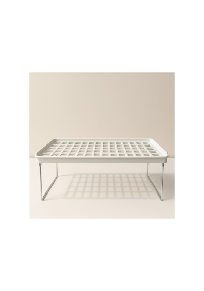 Modern Mutfak Rafı Metal Ayaklı Çok Amaçlı Organizer 1 Adet Beyaz