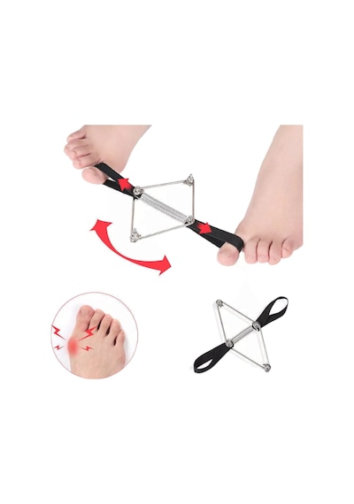 Akestoria Med Halluks Valgus Metal Egzersiz Bandı Baş Parmak Arası Metal Yay Fc-043 Standart