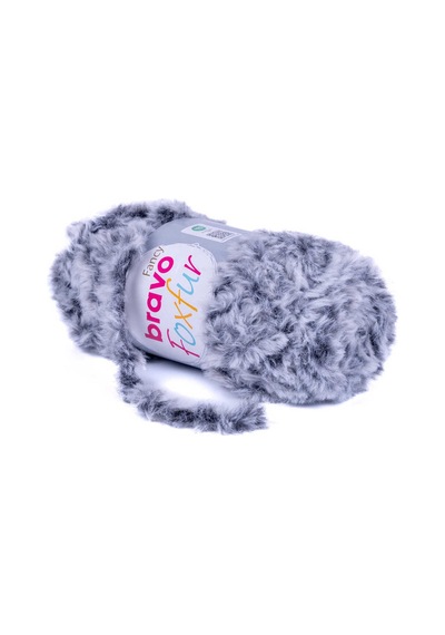 Bravo Foxfur Renk:80 Antrasit 100 Gram Peluş İp