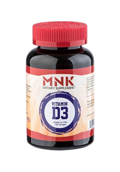 Mnk Vitamin D3 120 Softgel Hap Kutusu