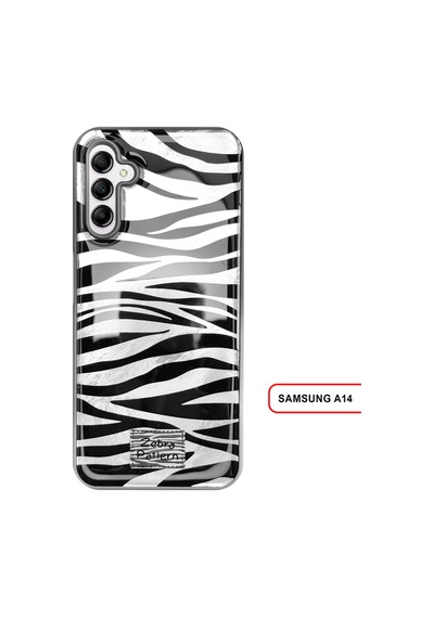 Samsung Galaxy A14 Uyumlu Lüks Leopar Desenli Silikon Telefon Kılıfı Desen6