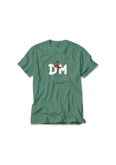 Depeche Mode Logo Sarı Tişört
