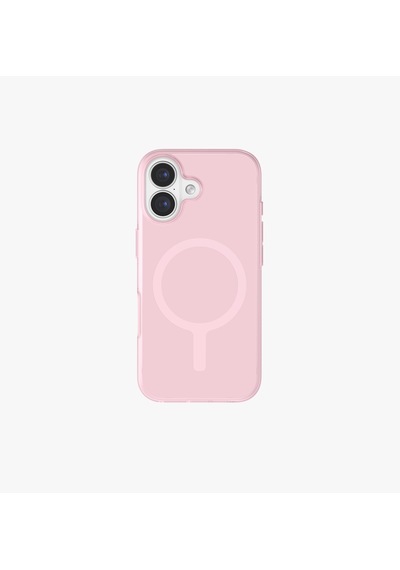 Apple Uyumlu iPhone 17 Kılıf Clario Geri Dönüşüm Doğaya Duyarlı Materyal Kapak Çift Katman Magsafe Özellikli Pembe
