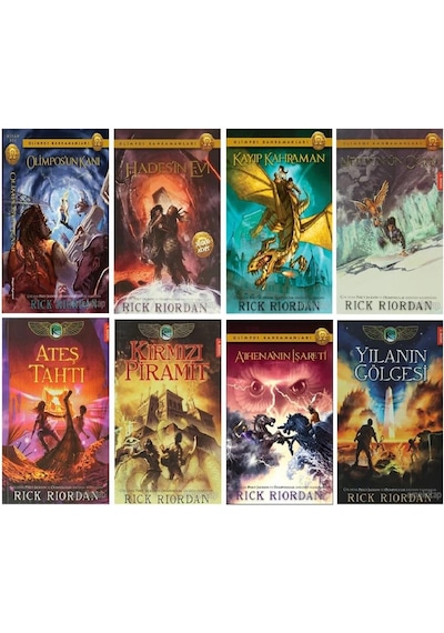 Rick Riordan Olimpos Kahramanları + Kane Günceleri (8 Kitap)
