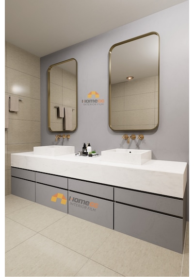 Yapışkanlı Folyo -kendinden Yapışkanlı Duvar Kağıdı - Mobilya Duvar Kapı - 120cm Genişlik - Pp616 120 X 350 Cm