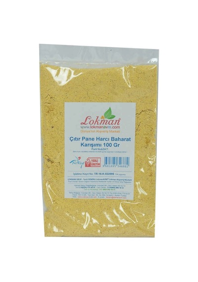 Çıtır Pane Harcı Baharat Karışımı 100 Gr Paket 63291350