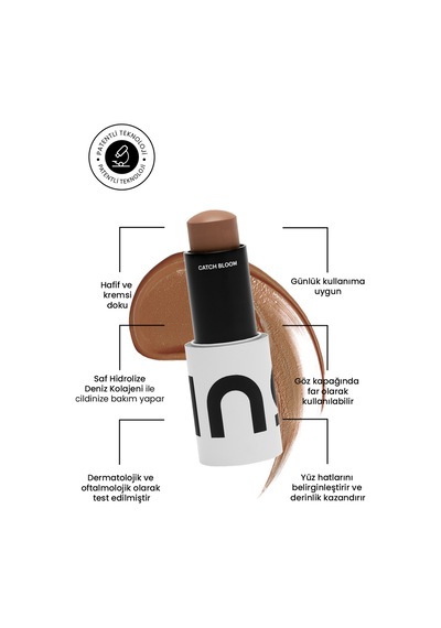 Ino Beauty Catch Sculpt Bronzer Stick Sand 9.5 G Diğer