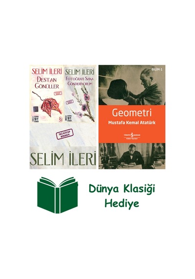 Destan Gönüller & Fotoğrafı Sana Gönderiyorum Cep Boy + Geometri + Dünya Klasiği Hediye