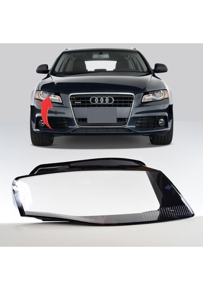 Audi A4 B8 Kasa Sağ Far Camı 2009-2012 Makyajsız 8k0941030x