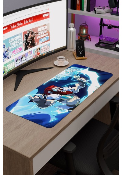 Brawlhalla Kaymaz Dikişli Kauçuk Oyuncu Mousepad V2 - 70x30 Xl Gaming Mouse Pad Fare Altlığı