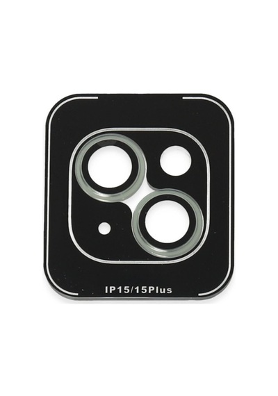 Joko Apple  Uyumlu iPhone 15 Pvd Metal Kamera Lens - Açık Yeşil