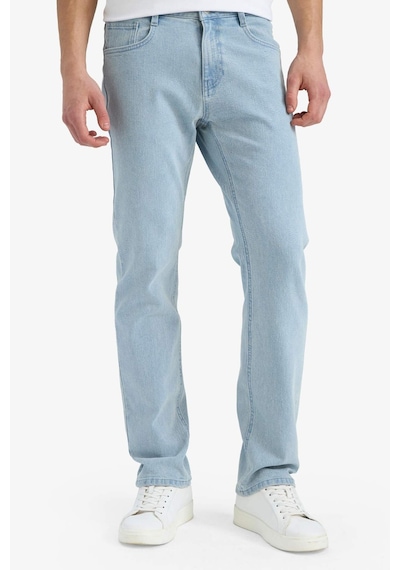 Defacto Sergio Regular Fıt Normal Bel Boru Paça Düz Paça Jean Pantolon E1936AX25SP Mavi Defacto Sergio Regular Fıt Normal Bel Boru Paça Düz Paça Jean Pantolon E1936AX25SP Mavi