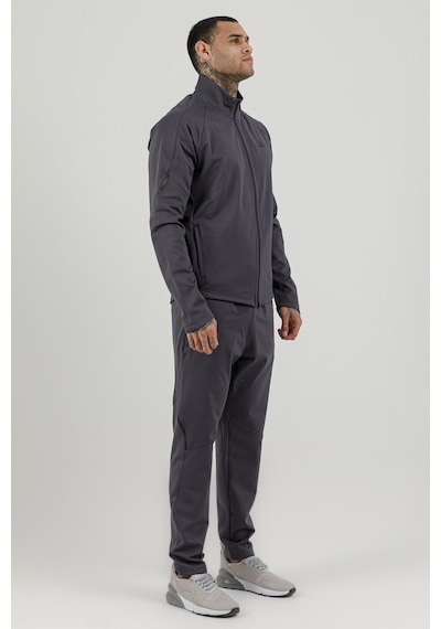 Airlife Power 22 Cr Line Tam Boy Fermuarlı Erkek Dik Yaka Sweatshirt Smoked Füme
