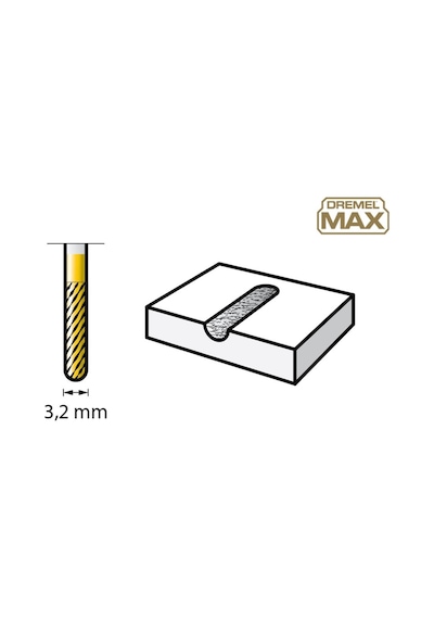 Dremel 9903Dm Max Tungsten Karbit Freze 3.2 Mm