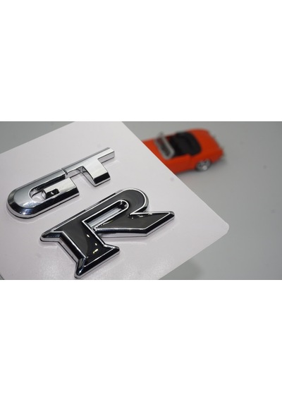 Nissan Gtr Bagaj 3M 3D Krom Metal Logo Amblem (549222310)