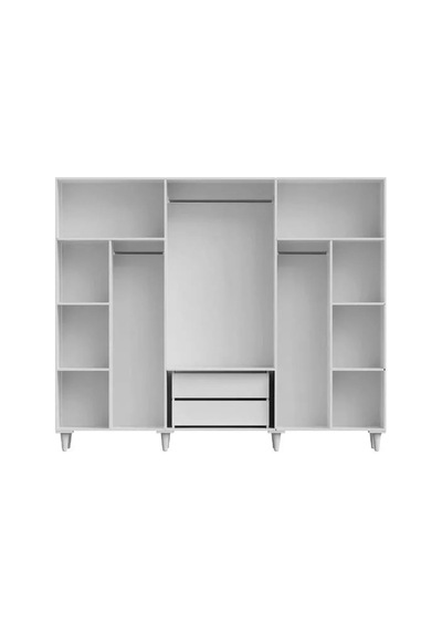 Zeon 6 Kapılı Mdf Gardırop Çok Renkli Zeon 6 Kapılı Mdf Gardırop Çok Renkli