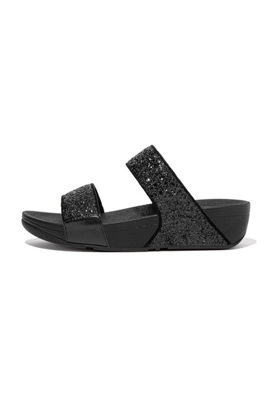 Roncato 339 Black Glitter Terlik Kadın Diğer Et3-339 Fitflop Lulu Glitter Slides Black Glitter Siyah